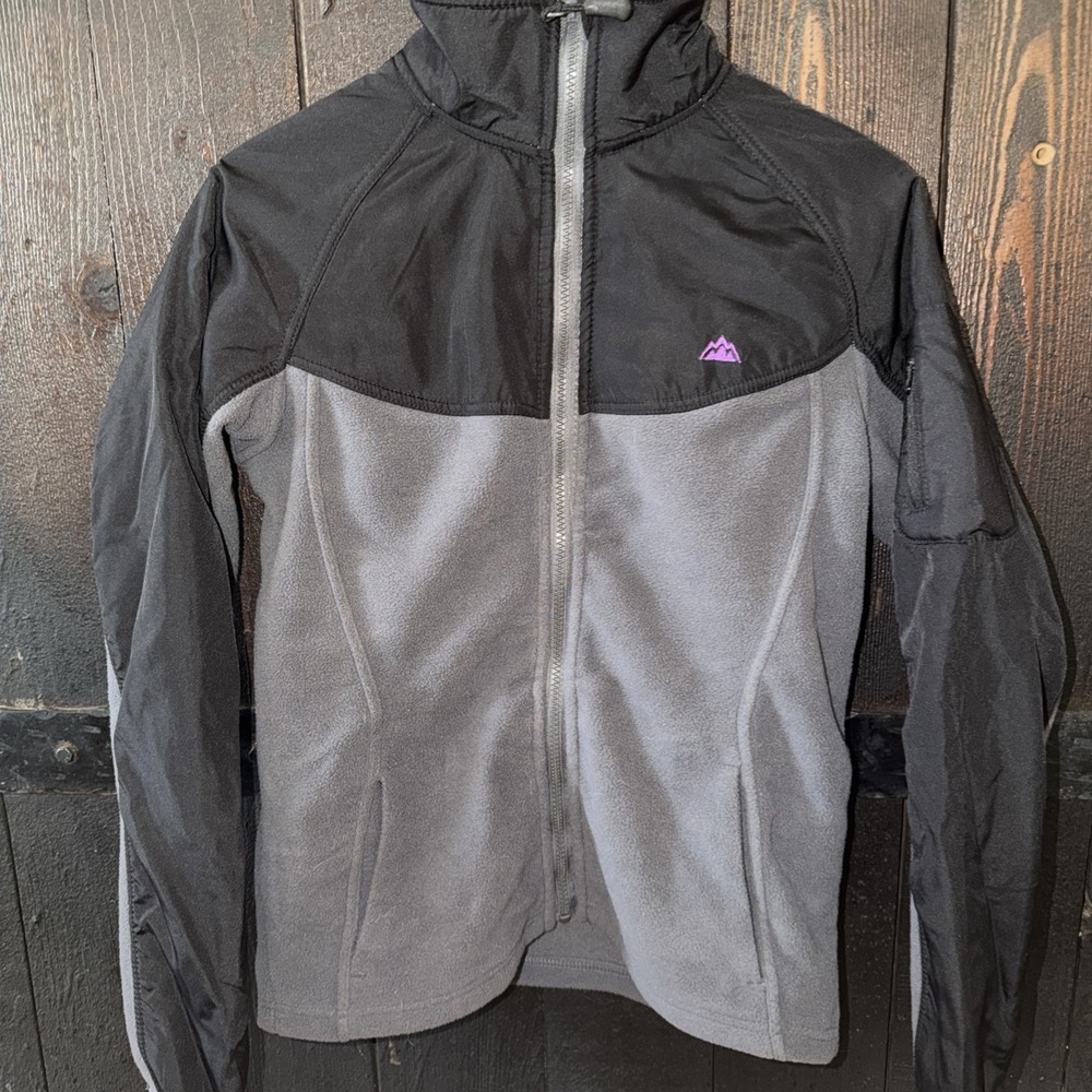 Snozu Fill Zip Womens Size Small Soft Shell Packable Jacket All Seasons Y2k Q